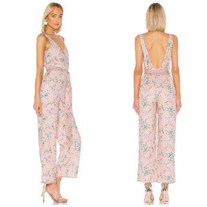 LPA Alina Jumpsuit in Margit floral pink